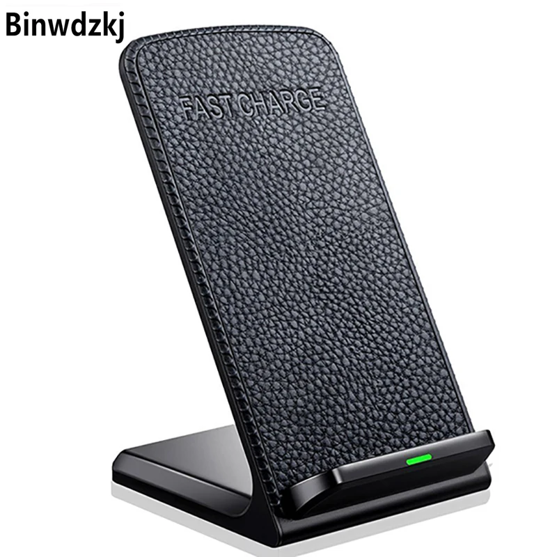 

2-Coils Qi Wireless Charger Stand For iPhone X 8 Plus USB Quick Fast Charging Pad For Samsung S9 Plus S8 S7 S6 Edge Note 8 Dock