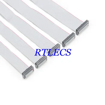 

5pcs 2.0 mm IDC Socket Extension Flat Ribbon Cable 6 8 10 12 14 16 18 20 24 30 34 40 44 50 60 Pin 30 CM ISP JTAG DAP AVR Cable