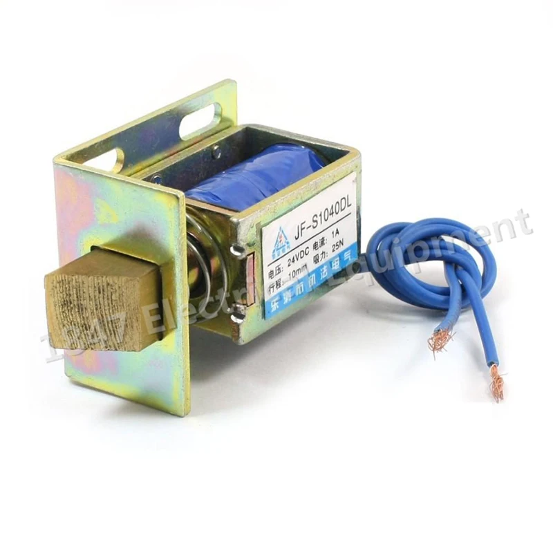 

1 Pcs New JF-S1040DL 24V 1A 25N 10mm Motor Parts Frame Lock Brushless DC Electromagnet