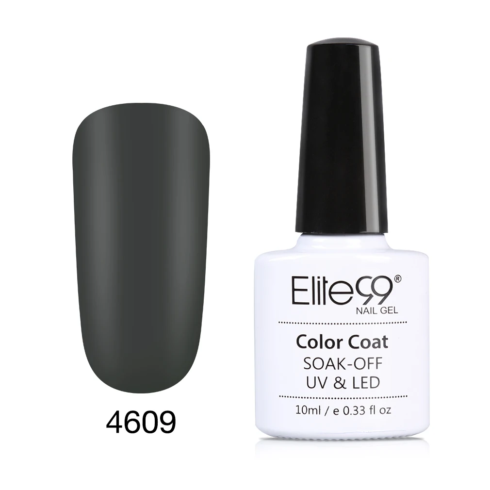 Elite99 3 в 1 матовый одношаговый Гель-лак для ногтей нет необходимости базовое верхнее покрытие дизайн ногтей полуперманентный праймер для ногтей лак - Цвет: 4609