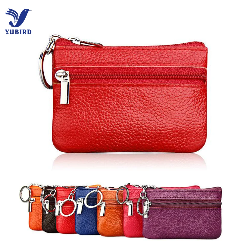 Fashion Coin Purses for Girls Genuine Leather Small Purse for Coin Children Wallet Key Ring ...