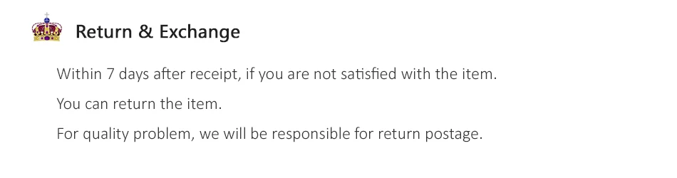 return
