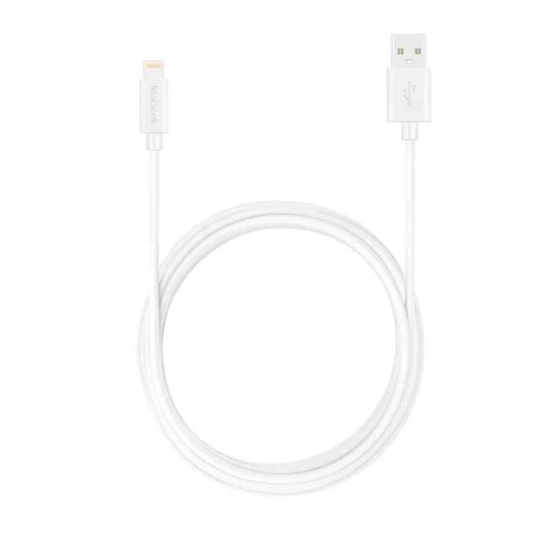 MaGeek 3,0 м/10 футов удлиненные кабели для мобильных телефонов Сертифицированный MFi кабель Lightning-USB для iPhone Xs Max X 8 7 6 iPad iOS 10 11 12 - Цвет: Белый