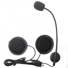 2017 Updated !V8 Accessories Earphone Microphone Suit for V8 Motorcycle Helmet Headset Intercom Accessories