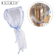 RUIMIO одноразовая салонная цветная шапочка для мелирования волос с пластиковым крюком многоразовый набор глазурь Опрокидывающий цвет Инструменты для укладки волос