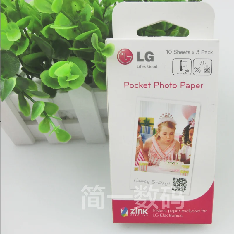 Seracase 30 шт. для LG PD251 / PD239/PD261/PD233/PD269 обычная печатная фотобумага фотобумага|Детали