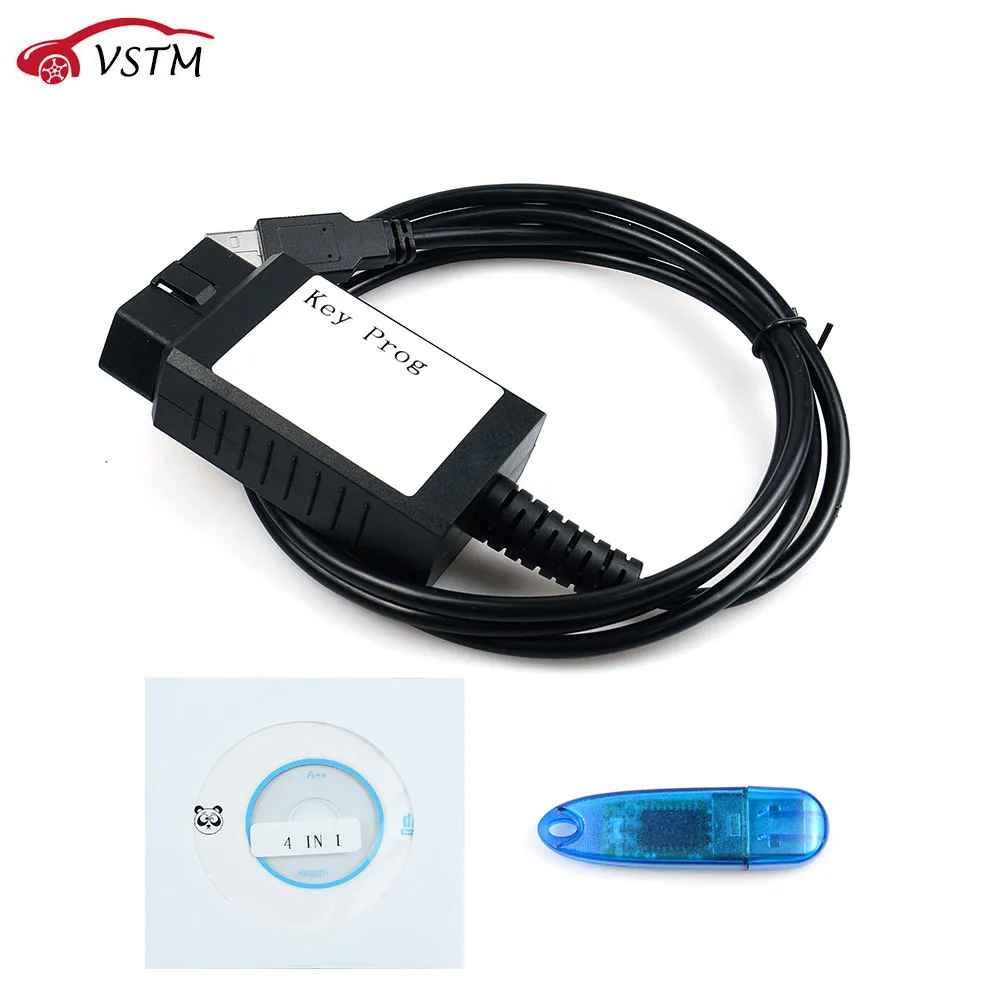 VSTM FNR ключ Prog 4 в 1 Fnr программатор ключей с USB донглом без ПИН кода|Программаторы