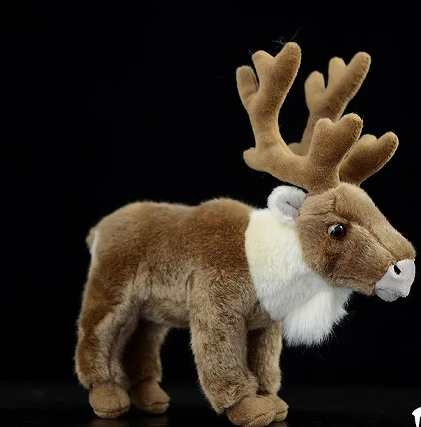

Free shiping Lovely giraffe figurines African giraffe fawn 34 cm plush toys simulation animal plush toys
