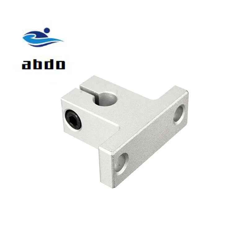 

High quality 4 pcs / lot Free Shipping SK10+ bearings linear bearing rail support XYZ Table CNC Router for 3D printer sliding