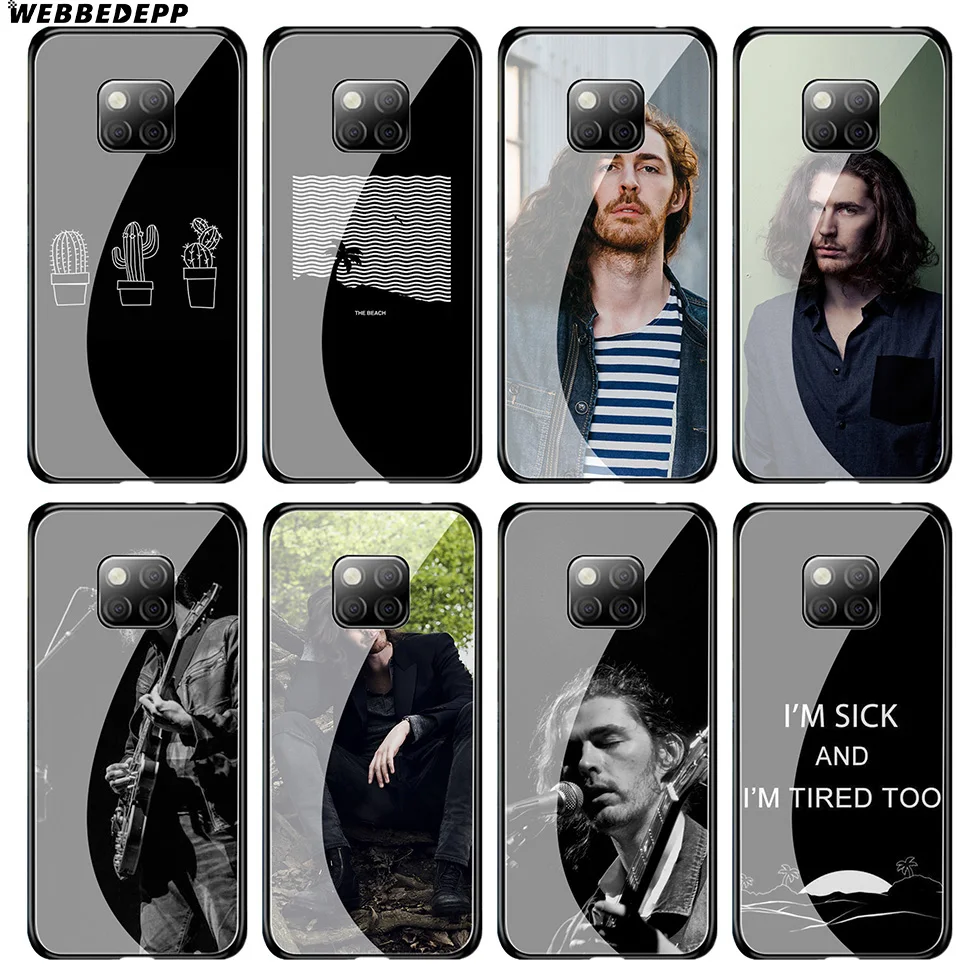 Чехол из закаленного стекла WEBBEDEPP Hozier Singer для Huawei Mate 20 P20 P10 P Smart 2019 2018 &amp Honor 10 9 8X 7A
