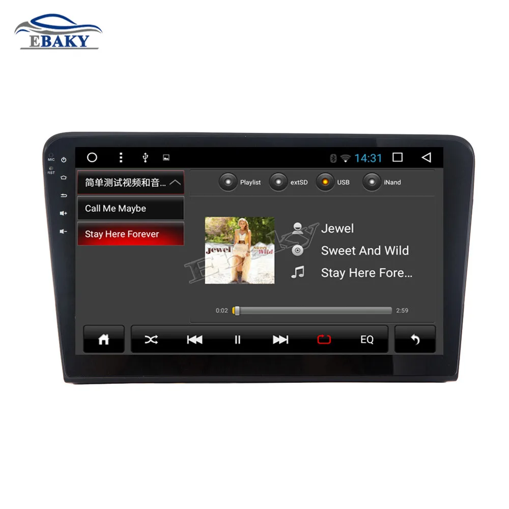 Flash Deal NaviTopia 10.1inch 1GB/2GB RAM Quad Core/Octa Core Android 7.1/8.1 Car DVD Radio for VW Bora 2013 2014 2015 with GPS/wifi 16