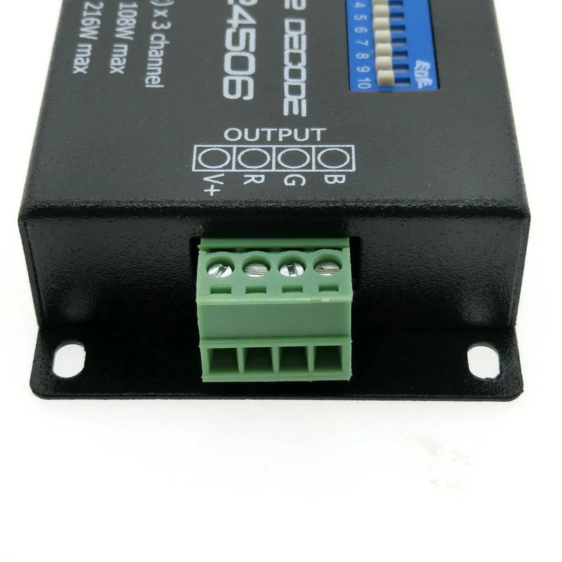 PX24506-2DMX-Decoder-Driver-RGB-Amplifier-Control-Controller-For-LED-Light-12-24V