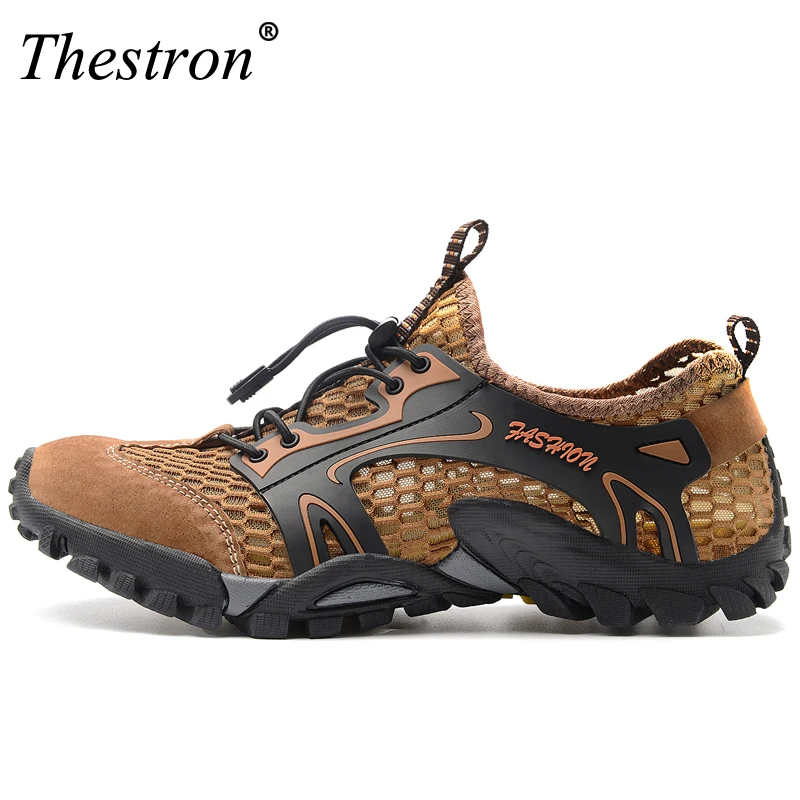 

Men Hiking Shoes Mountain Sneakers Male Large Size 38-46 Black Brown Climbing Footwear Breathable Anti-slip Trekking Shoes Man