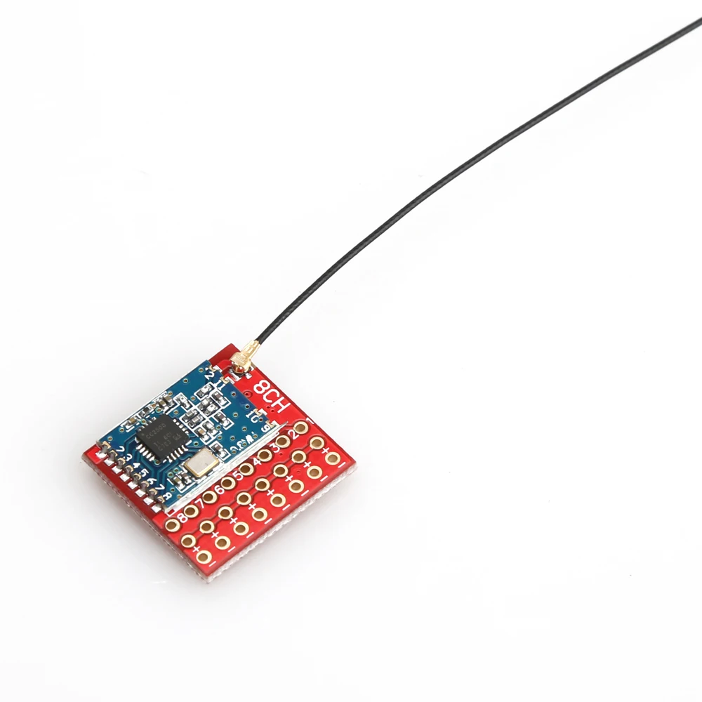 

1pcs 8CH Receiver RX PPM Output RX-F801 For X9D(PLUS) XJT DJT DFT DHT