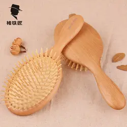 СМИТ Чу GASBAG массаж будет тарелка Красота салон вьющиеся волосы Air Подушки деревянный Портативный гребень