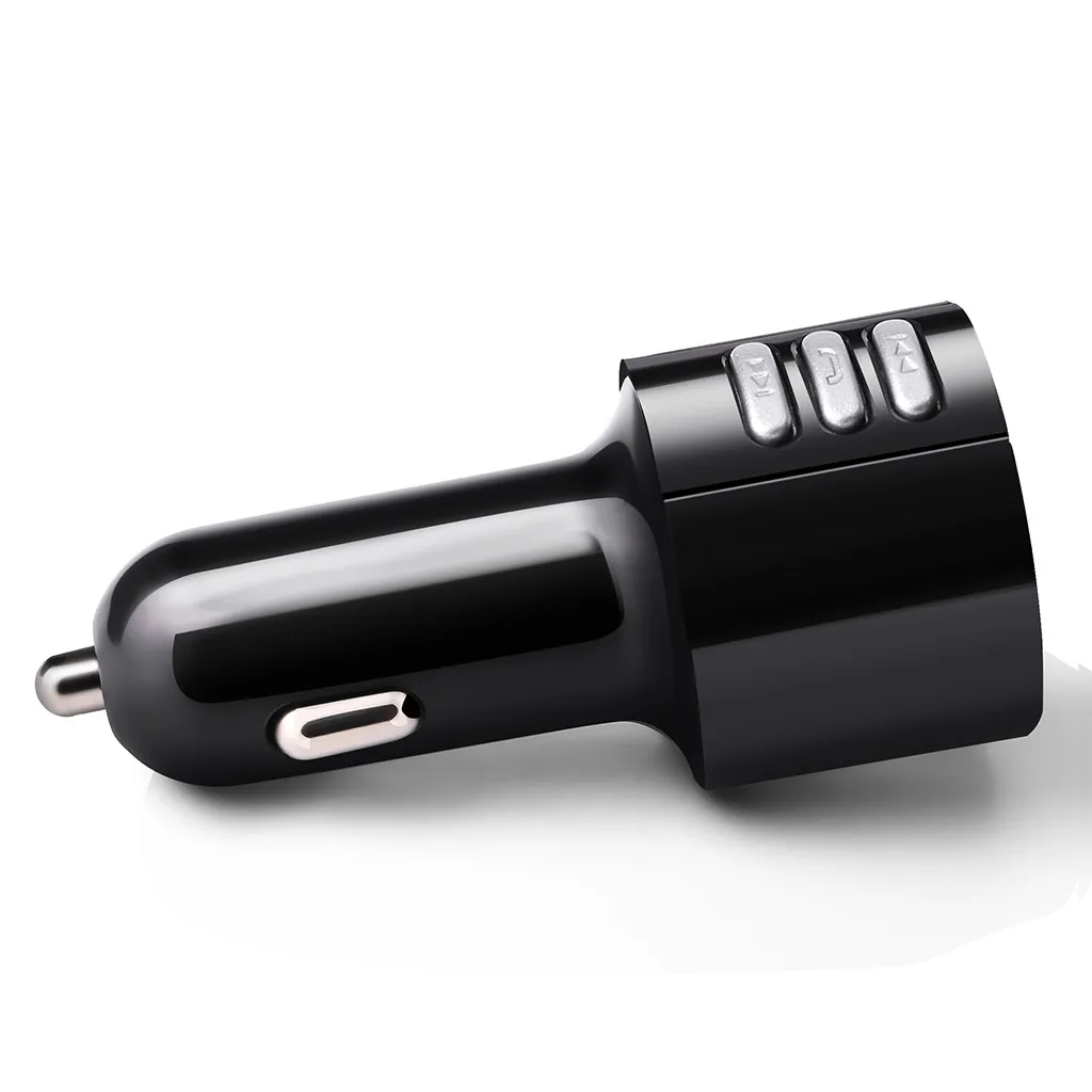 Автомобильный стиль Bluetooth автомобильное USB зарядное устройство fm-передатчик беспроводной радио адаптер MP3-плеер 3.4A автомобильные аксессуары