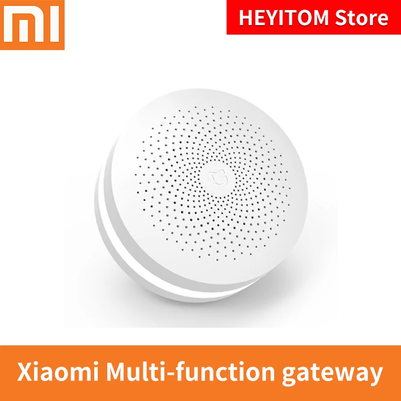 

Xiaomi Mijia multifunctional Gateway 2 Smart Control Center Smart Home Kit Upgrade Version Two Control With Radio Doorbell Ring