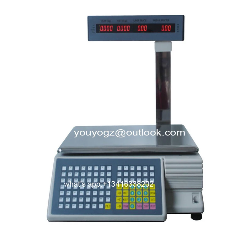 Good Quality Barcode Label Printing Scale Electronic Scale