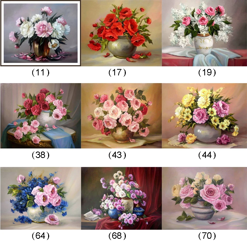 

Diamond Embroidery Russia Flowers Red Rose Diy Diamond Painting Full Mosaic Picture Pattern Cross Stitch Rhinestone Oil Painting