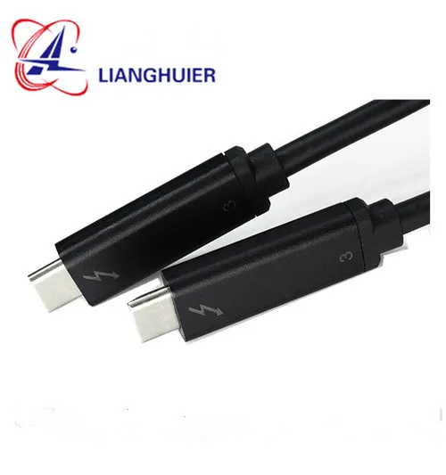 LIABHUIER новый ноутбук для HP Thunderbolt 3 40Gb 100W кабель передачи данных 0 5 m|Компьютерные