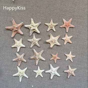 

20Pcs/set Star Fish Star Sea Animal Shell Beach Ornament for Aquarium Weddings Party DIY Home Decoration Craft 3-4cm starfish