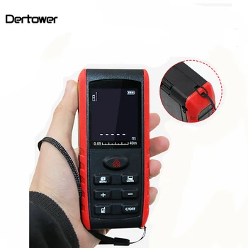 

Handheld Laser Distance Meter Rangefinder Trena Laser Tape Range Finder Build Measure Device Ruler Test Tool 40/60/80/100m