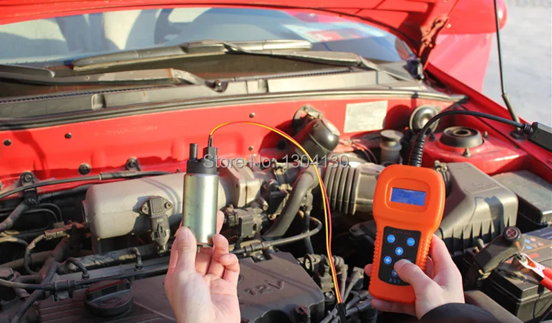 Bstsparktec BST202 12В Автомобильный Топливный насос/кондиционер компрессор тестер и инструмент для очистки