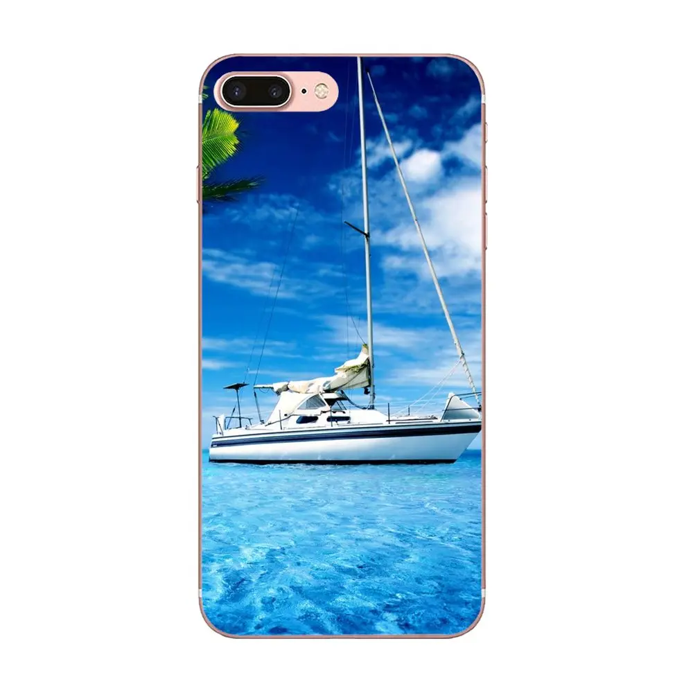 Корабль луна океан Закат для Huawei Honor 4C 5A 5C 5X6 6C 6A 6X7 7X8 9 V8 V10 Y3II Y5II Y6II G8 P7 Play