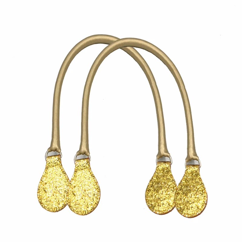Long PU Round Belt Handle with D Buckle Drops Handle Drops for Classic Mini Obag Basket Bucket Chic O Bag Handbag accessories