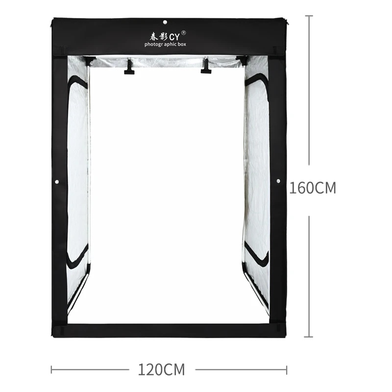 160 см x 120 см x 80 см портативный для съемок в фотостудии софтбокс белый светильник фото светильник в форме палатки для студийной фотосъемки в наборе