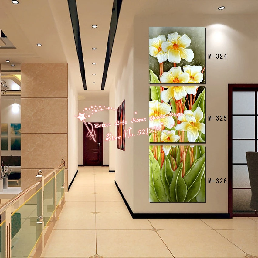 Modern Home Decoration Wall Art Printed Oil Painting Pictures No Frame