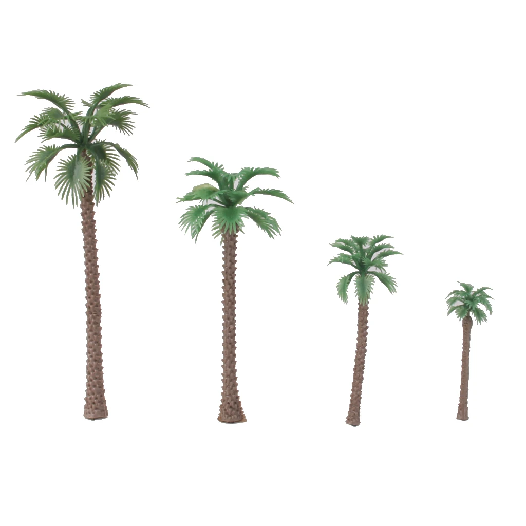 10 Trees Model Train Railway Architecture Diorama Scenery OO HO 14cm