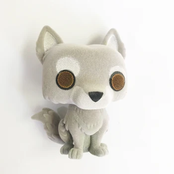 

HOT movie Game Throne action figures 10cm Direwolf 23 model Robb Stark wolf Grey Wind with fuzz doll toys collection for gifts