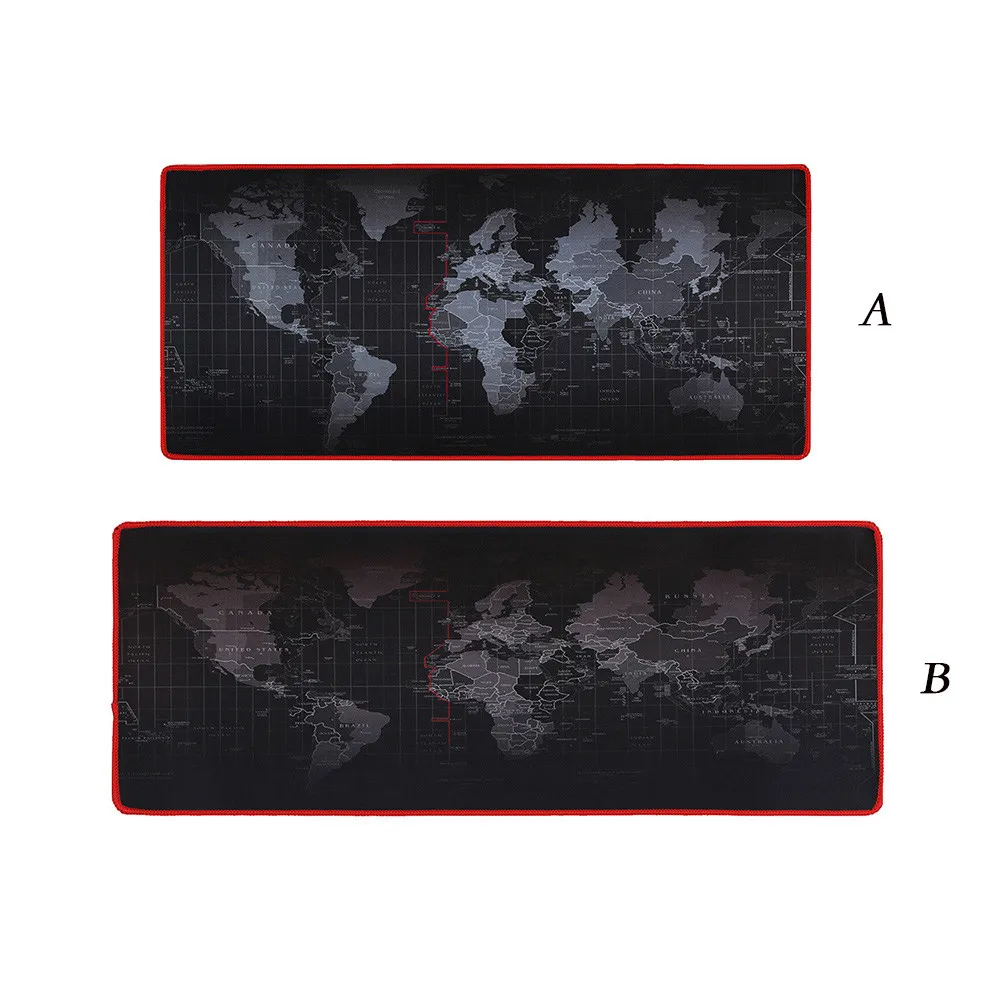 Mouse Pad World Map Speed Game Mouse Pad Gaming Mat for LapPC Non Slip