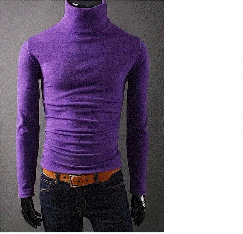 Мужской однотонный трикотаж Slim Fit Модные Свитера повседневные мужские водолазки верхняя одежда Прямая Брендовые мужские свитера Большие размеры