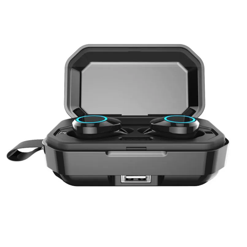 TWS Bluetooth 5.0 Earphones Touch Control IPX7 Waterproof Headset 3000mAh Charge Box Wireless Sports Earbuds For Smart Phone