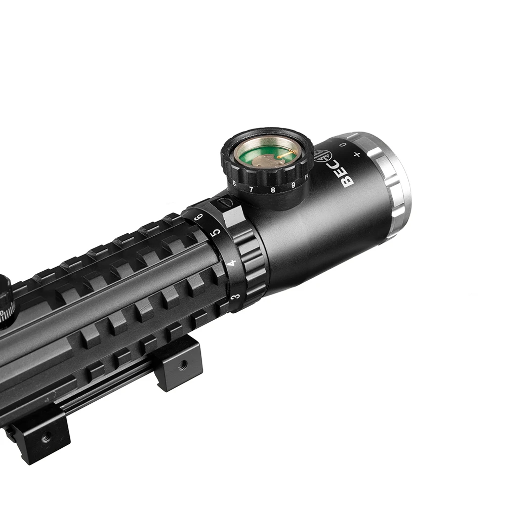 BEC 3-9X28 Красный Крест прицел тактический оптика Riflescope Fit 20 мм рельсы винтовки прицелы для охоты