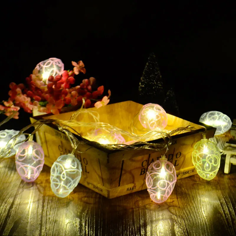 

Easter Egg LED String Lights Christmas Holiday Light Outdoor Fairy LightsWaterproof For Party WeddingGarden Decoration