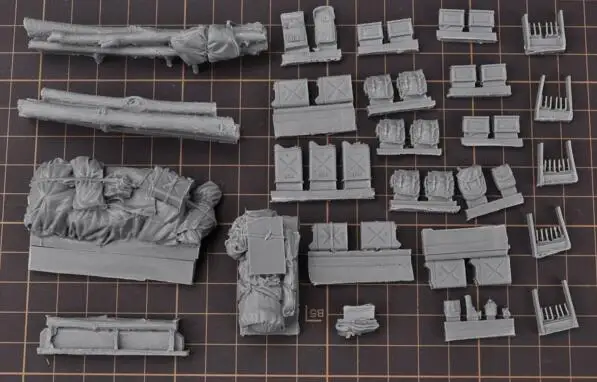 1/35 модифицированные детали из смолы для танка Второй мировой войны США M4 M26 M10 M36 1
