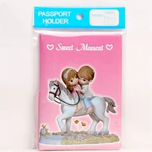 Драгоценные Моменты Путешествия Владельца паспорта Для Девочек, 3D Дизайн ИСКУССТВЕННАЯ Кожа Обложка для Паспорта ID Card Holder, размер: 14*10 СМ