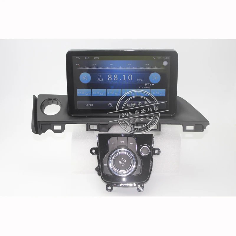 Sale HACTIVOL 9" Quad core car radio gps navigation for 2017 Mazda ATENZA android 7.0 car DVD video player with 1G RAM 16 G ROM 1