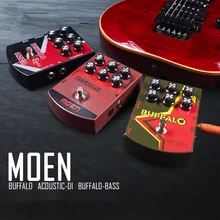 Acoustic Guitar Electric Guitar Bass Effects Stompbox Pedal Analog Dedicated Moen Buffalo Multi Voice Video Recording