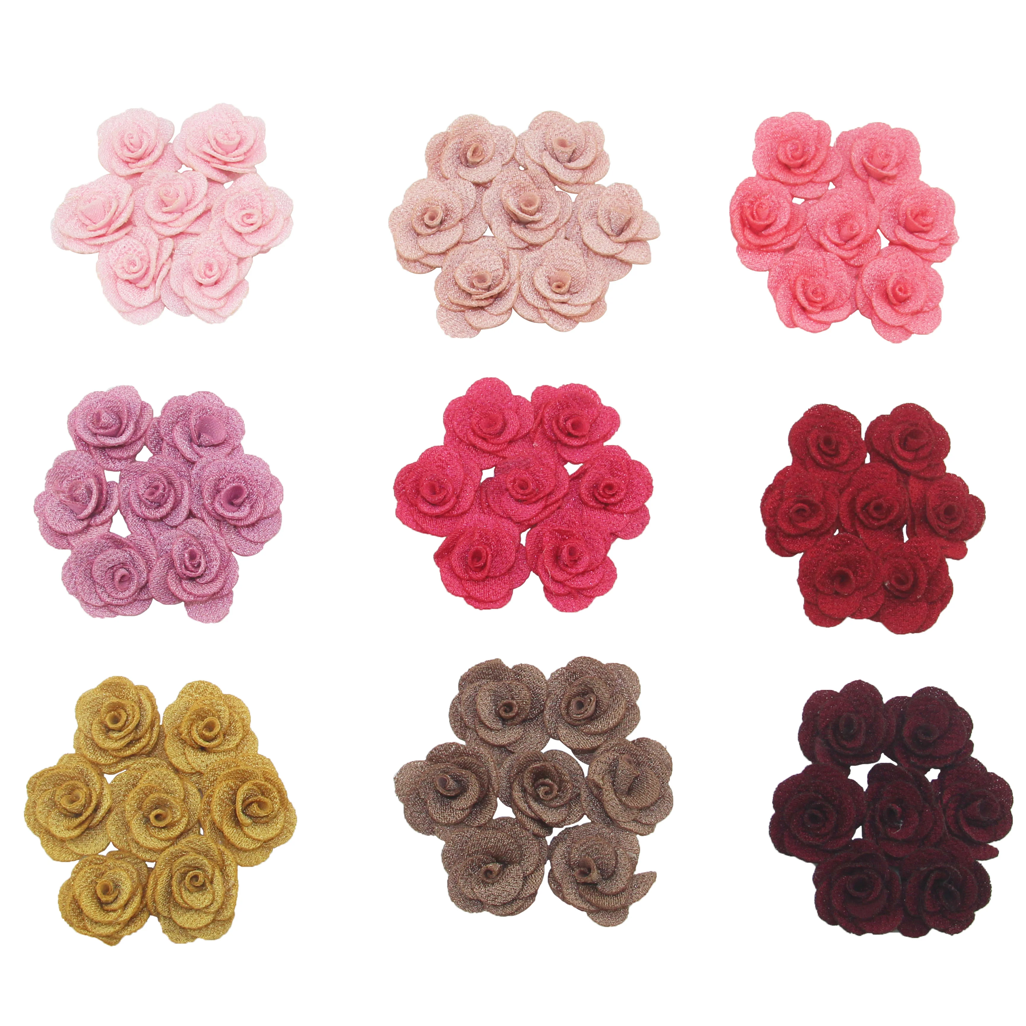 24-Piece Chiffon Camellia Flower Set for DIY Crafts and Home Decor