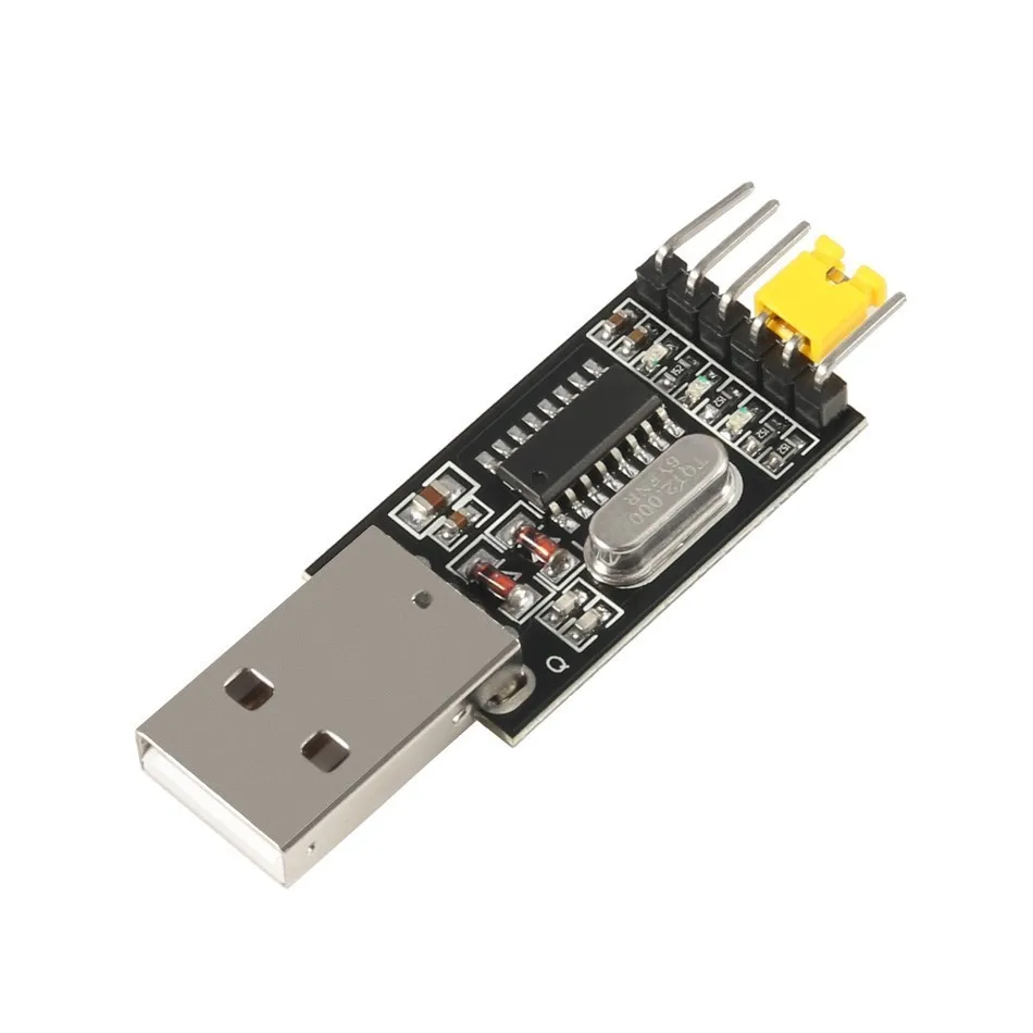 1 шт. USB TTL преобразователь UART модуль CH340G CH340 3 В 5 в переключатель|Интегральные