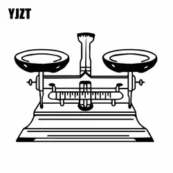 YJZT 18,3 см * 13,9 см электронные весы для лаборатории экспериментальный инструмент Виниловая Наклейка Декор автомобильный стикер
