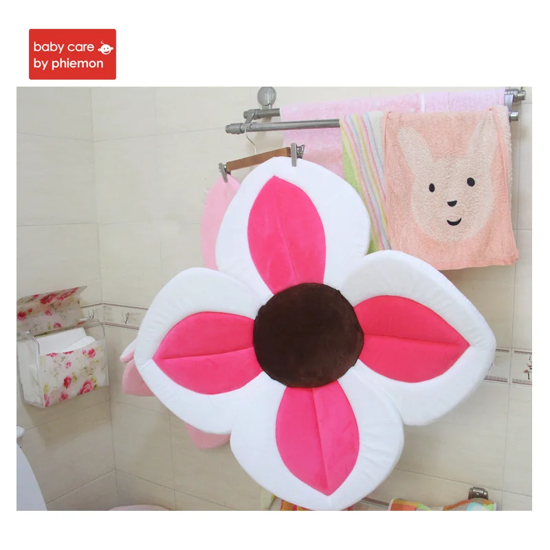 Babycare Bath Tub Blooming Baby Bath Flower Anti-skid Shower Portable Air Cushion Bed Babies Infant Baby Bath Pad Seat Support
