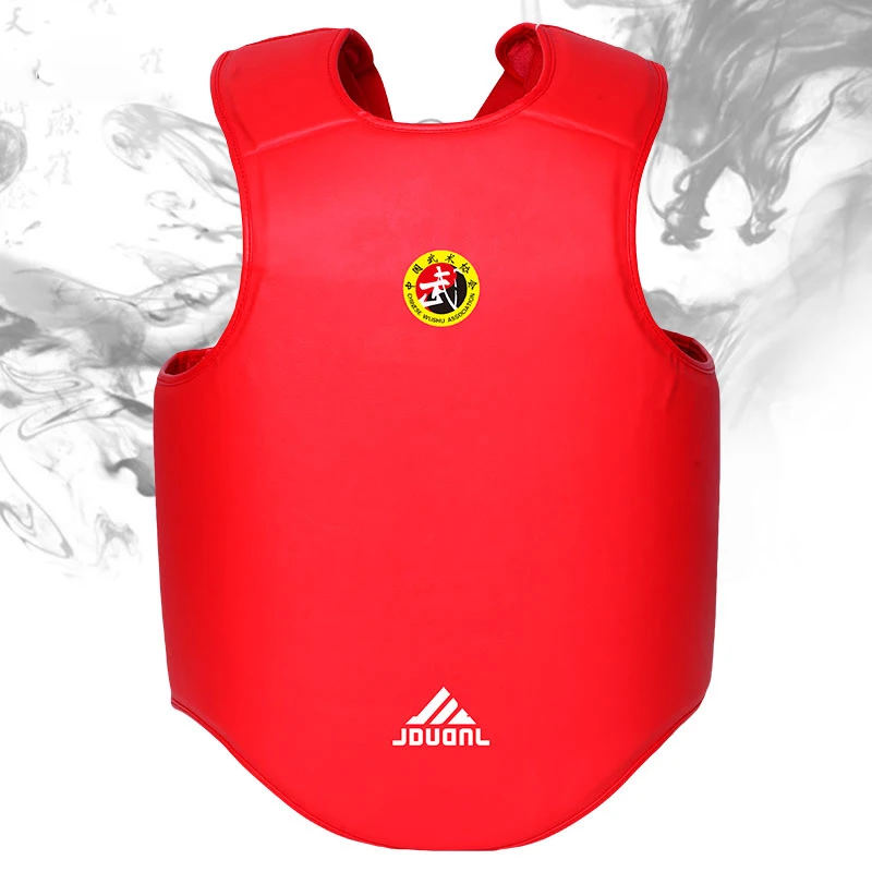 

New Chest Guard Taekwondo Sanda Protector Kick boxing Karate Muay Thai Chestguard Reversible Body Shields Protection