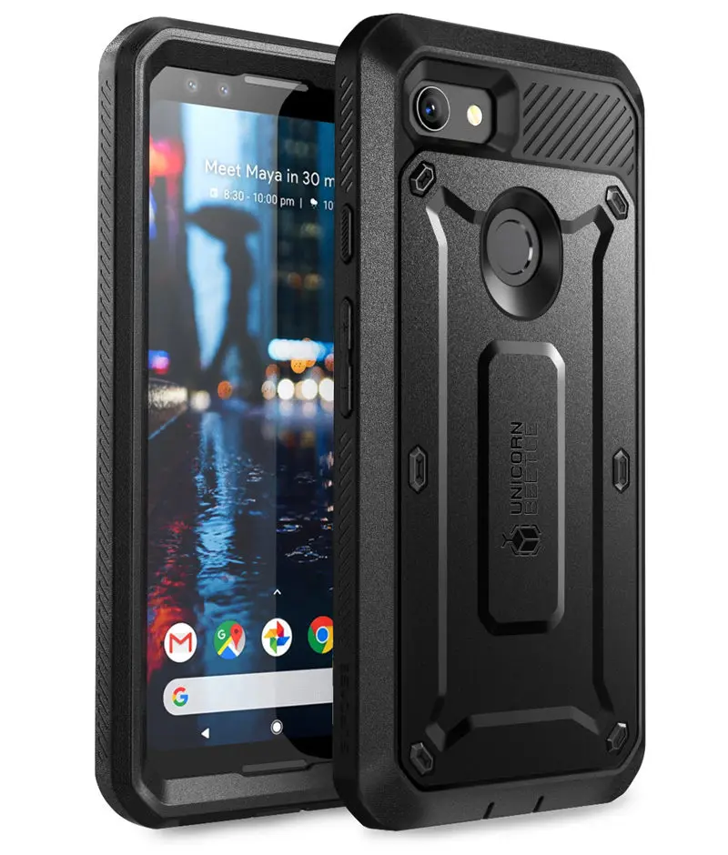 Чехол для телефона Google Pixel 3, чехол SUP, чехол UB Pro Series, прочная кобура, чехол-клипса со встроенной защитной пленкой