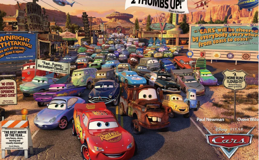 Cars Movie Poster Cars Movie Poster