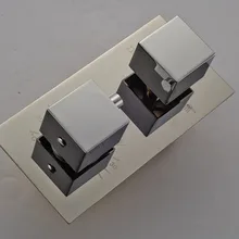 Ванная комната хромированный лак 3 способа термостатический душевой смеситель кран смеситель аксессуар